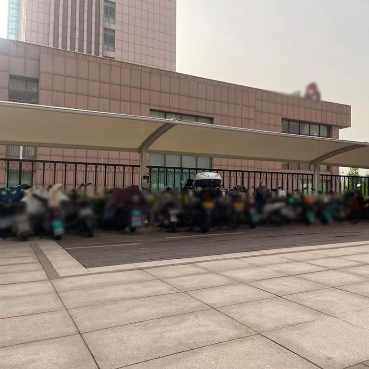 杜尔伯特膜结构电动车棚